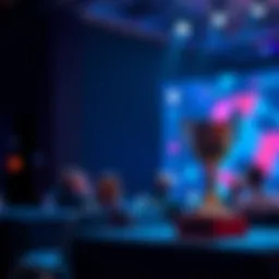 Nexo Zero-Interest Credit Award Nexo's Zero-Interest Credit product showcased with an award trophy at an event