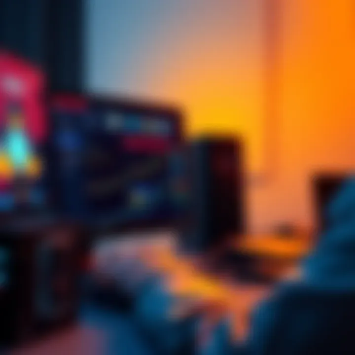 A person using a computer to navigate a Linux interface for claiming mining rewards