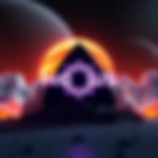 Nolus logo displayed prominently with Solana logo in the background, symbolizing the launch.