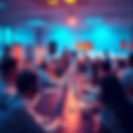 People sharing their Nostr npub on a user board, fostering community connection.