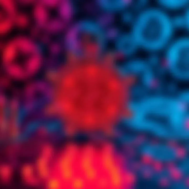 A visual representation showing the relationship between numerology and XRP with the number 22 highlighted, set against a backdrop of cryptocurrency symbols.