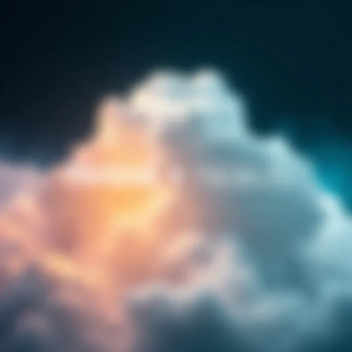 NVIDIA and Nebius Collaboration for AI Cloud NVIDIA and Nebius logos with a cloud background symbolizing their partnership in AI cloud technology