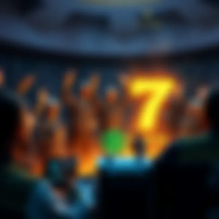 A group of miners celebrating their achievement of mining seven blocks in a 24-hour period within the OCEAN Mining Pool.