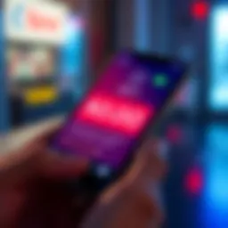 A phone displaying a digital wallet app with a balance of $0.00 and no transaction history