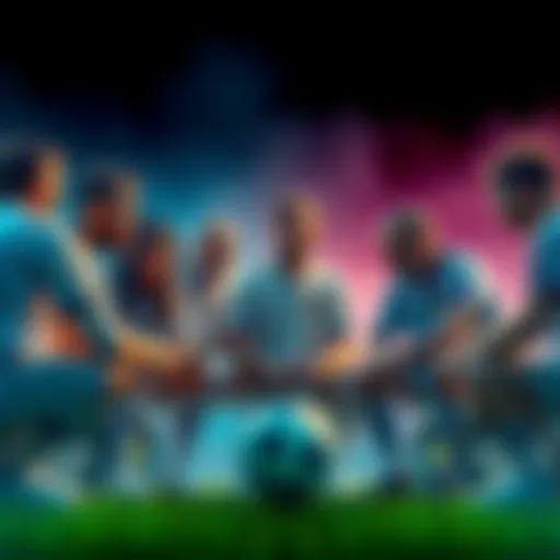 A group of old school Sorare players discussing recruitment strategies for their squads while showing frustration towards FIFA and Messi.