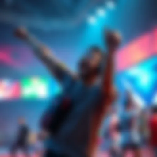 One Player Strategy in Sorare A player celebrating after a successful match in Sorare, showcasing excitement for future games.