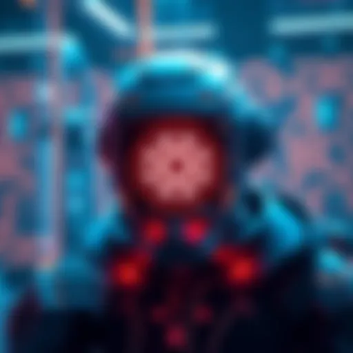 OpenHuman AI agent shown with Solana logo in a tech-inspired setting, highlighting encryption and payments features.