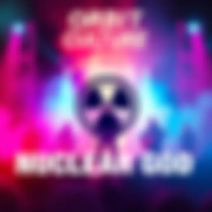 Orbit Culture Music Video Premiere A promotional graphic featuring Orbit Culture's new music video 'Nuclear God' with vibrant colors and band logo