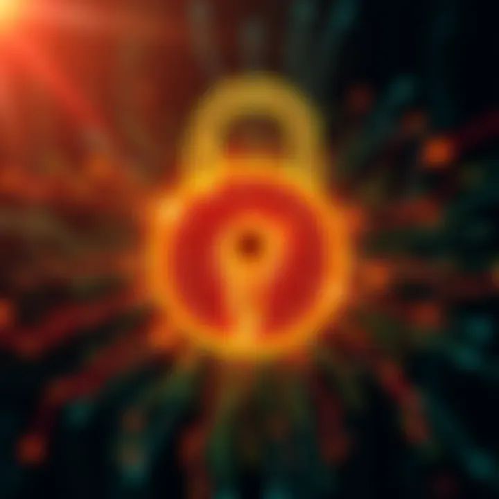 Ostium Oracle Exploit A graphic representation of a digital lock being broken, symbolizing the $18 million loss in an Oracle exploit on the Arbitrum network for Ostium.