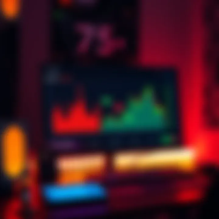 P2pool Mini Mining Setup A computer screen displaying mining statistics for P2pool Mini with graphs indicating fluctuating rewards.