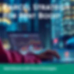 A person analyzing parcel data on a laptop, strategizing to maximize rent earnings