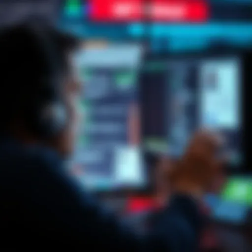 A person looking at a computer screen, confused by emails about payee registration and payment status.