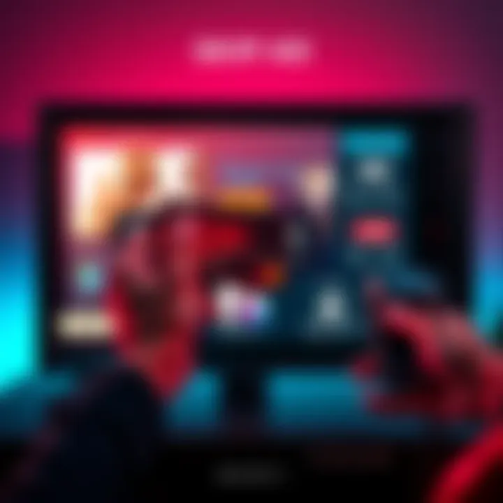 A graphic showing a person holding a credit card next to a TV with ads and a $5 symbol indicating payment options to skip ads