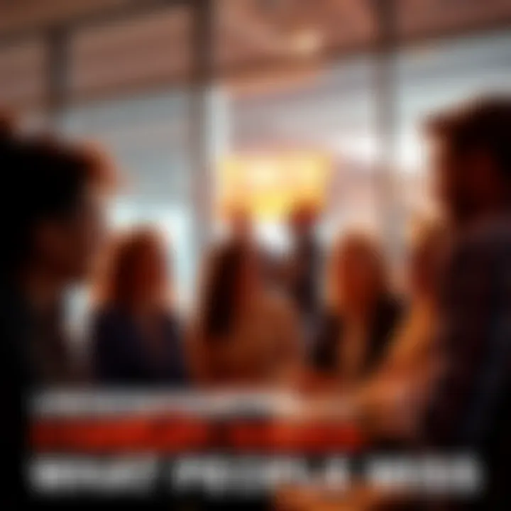 A group of diverse individuals engaged in a lively conversation about complex topics, sharing ideas and perspectives.