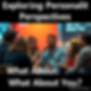 A group of people sitting together, sharing their personal thoughts and engaging in conversation