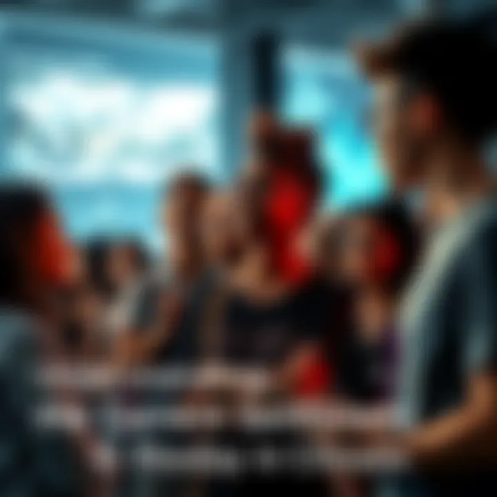 A group of diverse people engaging in conversation about social issues and current events, reflecting various opinions and perspectives.