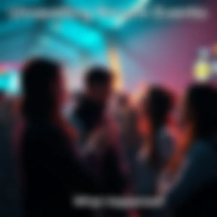 Group of people engaged in conversation about a recent incident