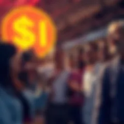 Group of people discussing and expressing excitement about $PI developments