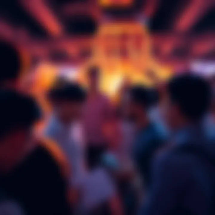 A group of people discussing and celebrating the upcoming launch of PiOpenNetwork, showcasing their enthusiasm and anticipation.