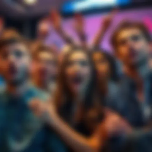 People reacting in disbelief A group of people showing surprise and disbelief at a recent event, expressing various emotional responses.