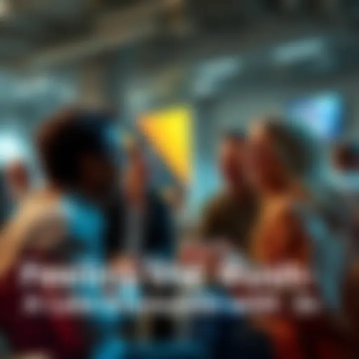 A group of friends laughing and discussing their experiences of chasing trends, capturing the excitement and humor around missing opportunities