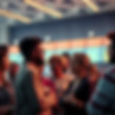People Reacting to Coldcard Incident A group of people discussing their concerns over crypto self-custody after the Coldcard incident