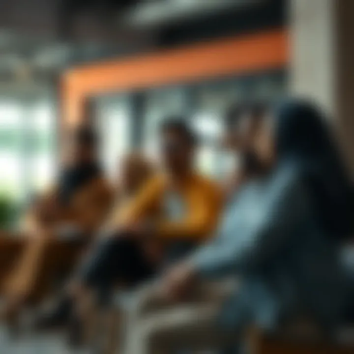 A group of diverse people sitting together, sharing thoughts about their weaknesses and encouraging one another in a supportive environment.