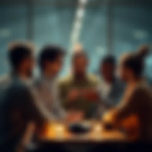 A group of individuals discussing tips and strategies to achieve their goals without a car