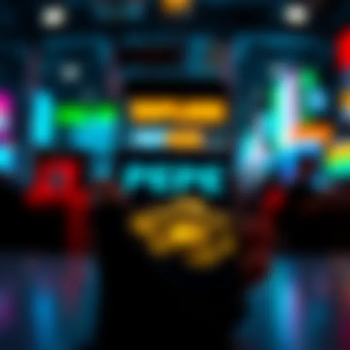 A graphic showing PEPE tokens being transferred to a digital wallet on a smartphone screen