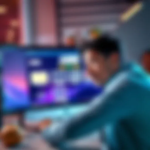 Individual examining various ARRR buying options on a computer screen with a confused expression