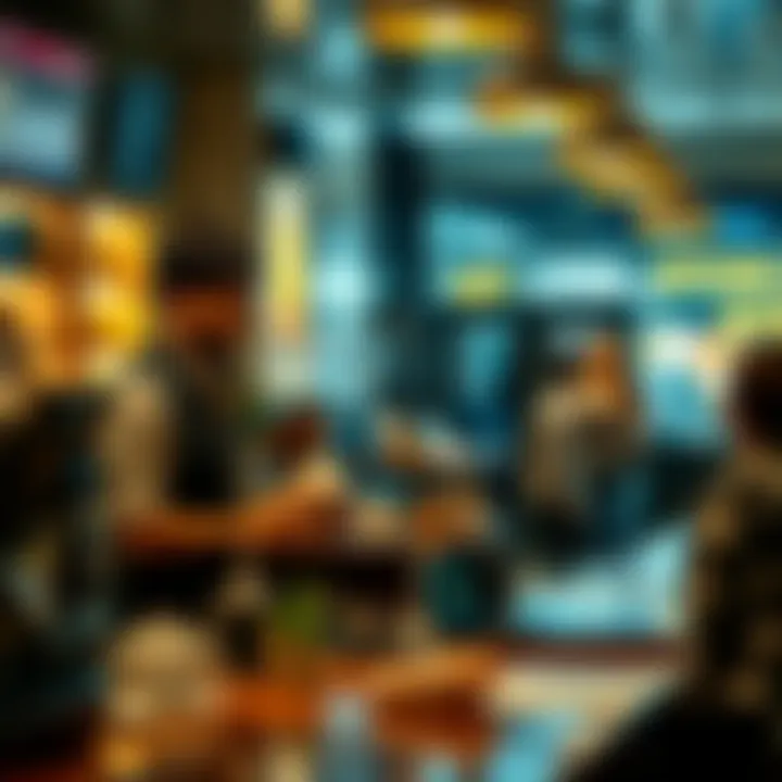 Person Ordering as Litecoin A person orders coffee at a cafΓ©, giving the name Litecoin to the barista, creating a fun experience.