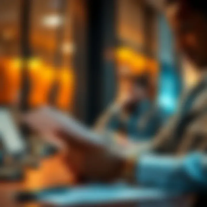 A person carefully reading a contract before signing it, highlighting the importance of understanding agreements.