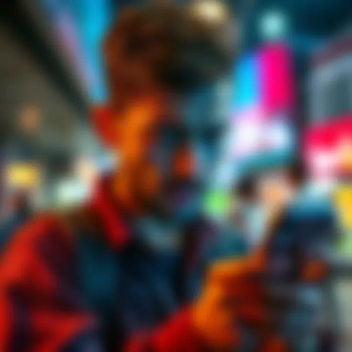 A person looks frustrated while trying to change their Revtag on the Revolut app on their phone