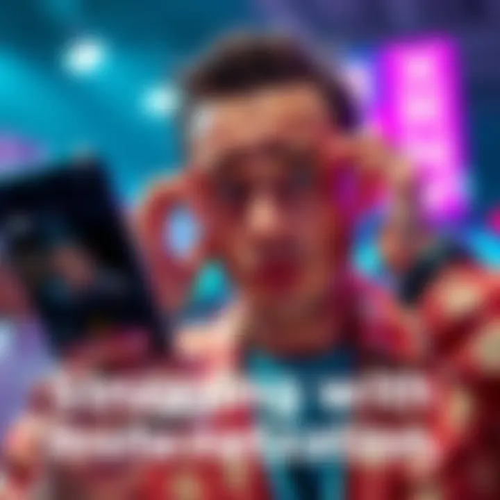 A person looking frustrated while trying to verify their identity on their phone, showing a selfie on the screen.