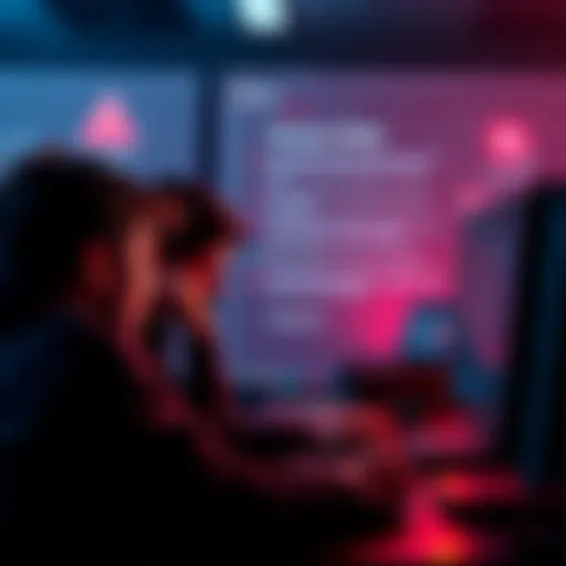 Frustrated users looking at a computer screen showing Phantom Wallet errors related to SOL staking