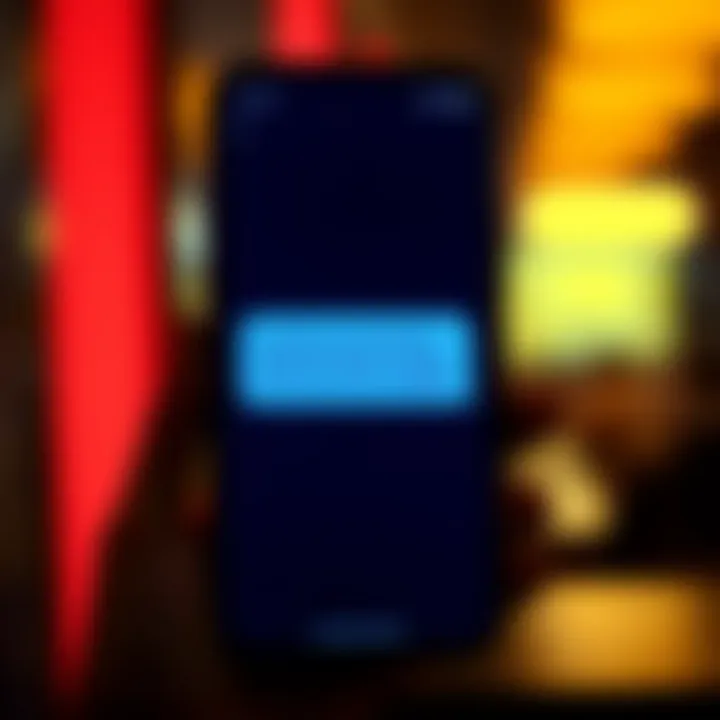 A smartphone displaying a phishing text message about Coinbase, warning users about security threats.