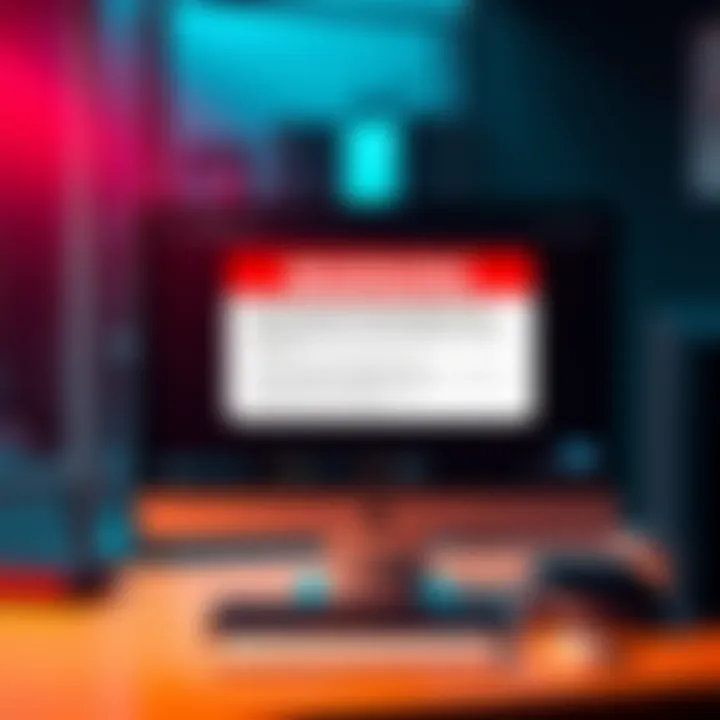 A computer screen displaying a fraudulent email warning about a scam targeting Ledger card users.