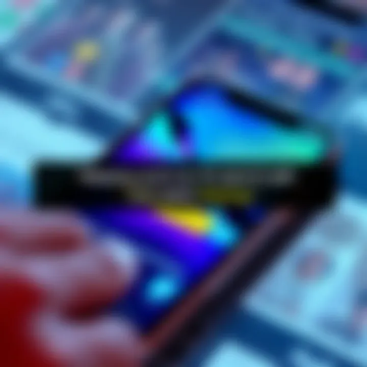 A smartphone displaying a crypto wallet app with a highlighted area showing a missing word from a seed phrase.