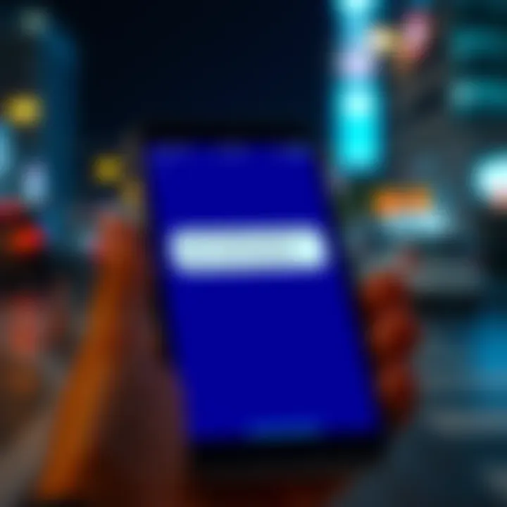 Phone displaying fake SMS about parking ticket A smartphone screen showing a text message about a fake parking ticket, representing a phishing scam.