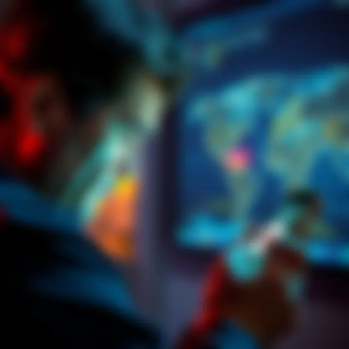 A person looking at their phone with a frustrated expression while trying to log in to the Pi Browser