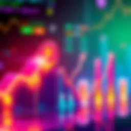 A rising graph indicating Pi Coin's potential price increases, with vibrant colors representing optimism in market sentiment and ecosystem growth.