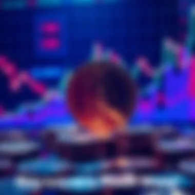 Pi Cryptocurrency Growth Representation of Pi cryptocurrency showcasing its rise in value and utility, with a background of charts and coins symbolizing financial growth.