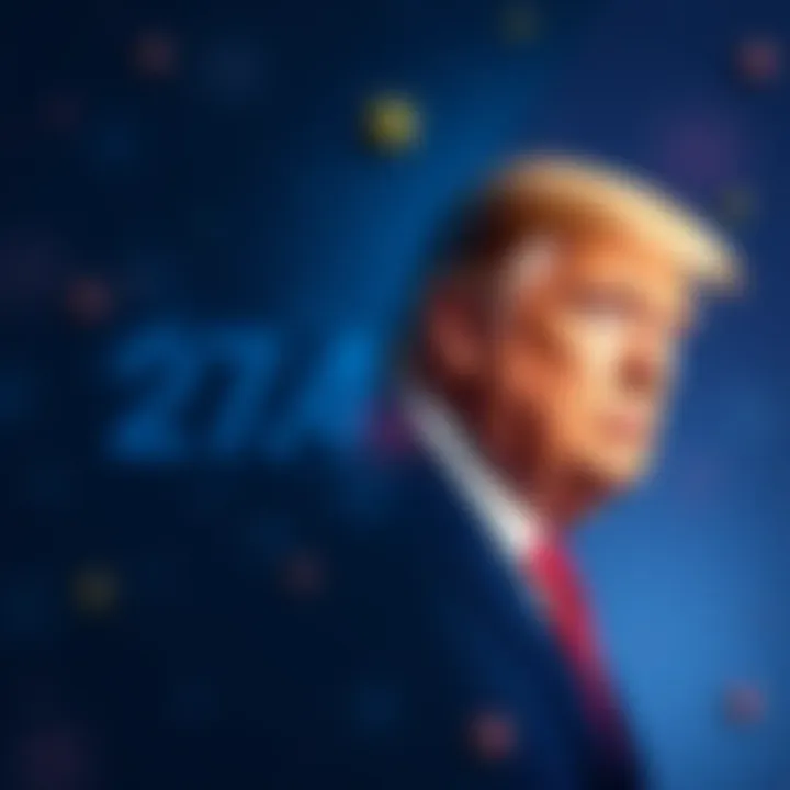 Graphic showing the number 27.4 with symbols of Pi and Donald Trump, representing the unique alignment between them.