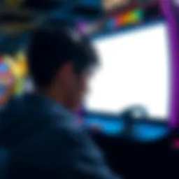 A frustrated player looking at a blank screen while trying to access arcade games during a boost event.