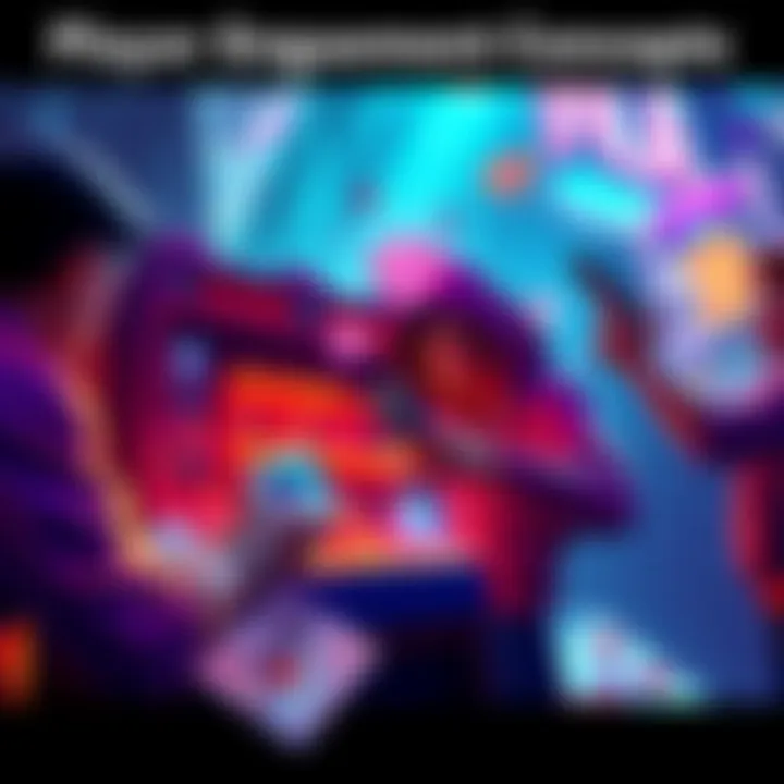 A visual representation of gaming interactions featuring players exchanging diamonds for rewards and engaging with unique game features.