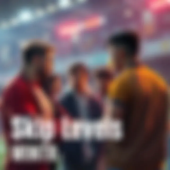 Group of football fans talking about Sorare's WINTR system changes