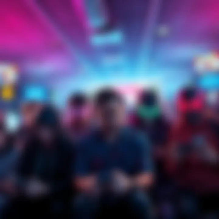 Group of gamers showing frustration over failed arcade offer rewards tracking on their devices