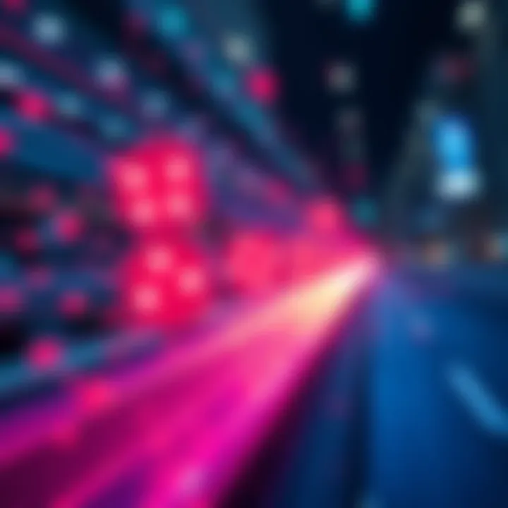 Visual representation of Polkadot tokens being transferred rapidly, symbolizing a supply shock and market shift.