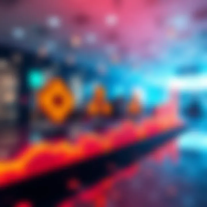 Graphic showing Polygon and Arbitrum logos with bond icons and a market growth arrow