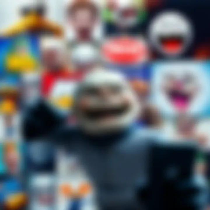 A collage of various popular memes showcasing their humorous appeal and cultural impact.